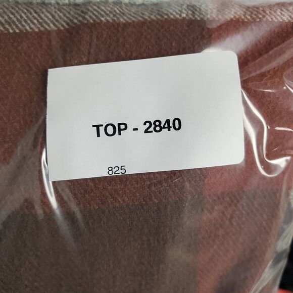 Maurices Plus Size Plaid Button Down Hoodie Shirt 4X - Picture 5 of 5